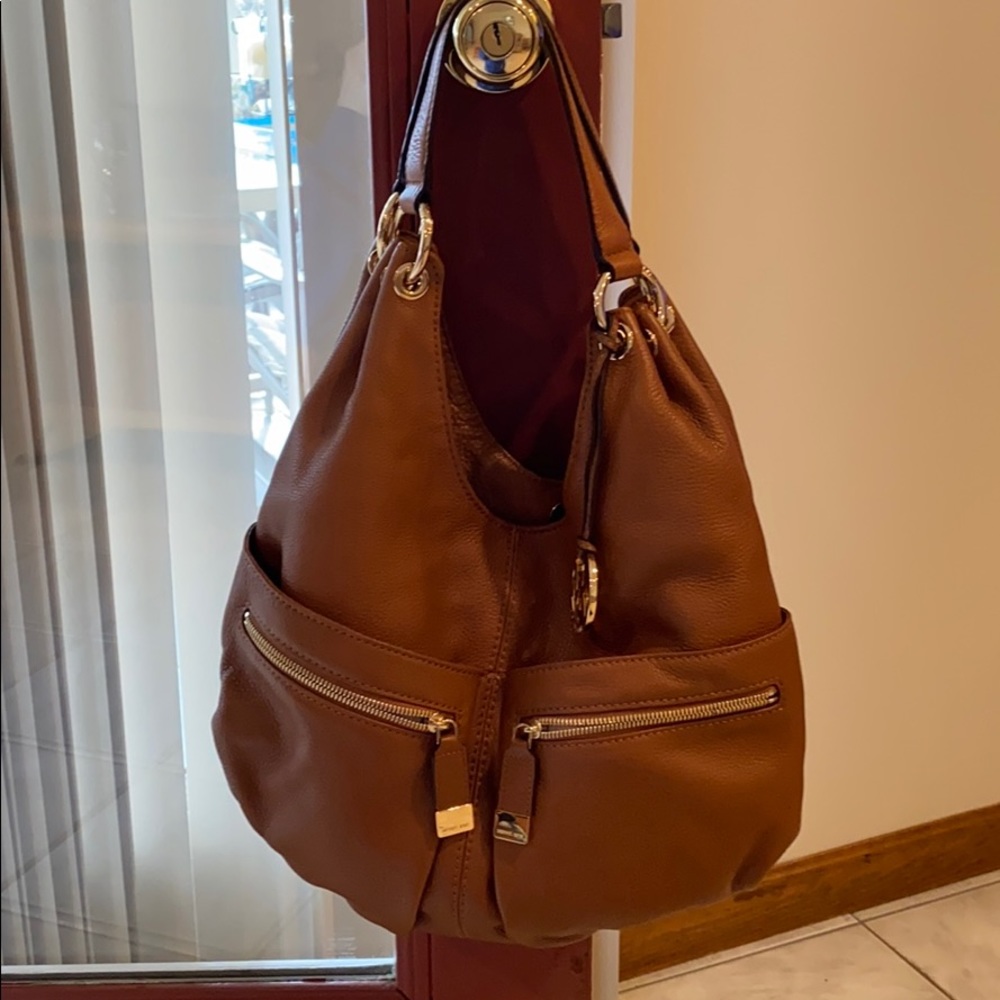 Leather Michael Kors purse